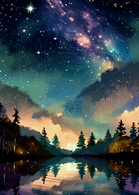 Calm night scene/801