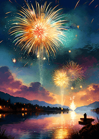 Beautiful Fireworks Theme#550