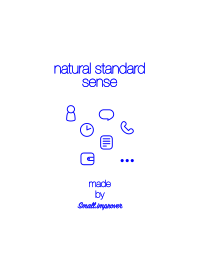 natural standard sense -BU-