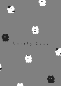 แมวน้อย | gray black