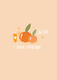 i love orange juice