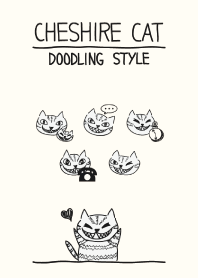 チェシャ猫 落書き風