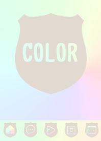 brown color rainbow  V17