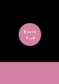 black and pink.