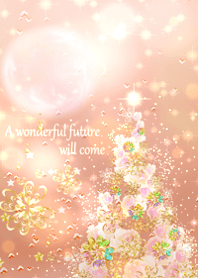 Christmas tree with rising moneyluck1.