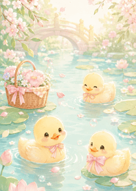 Lucky Lotus and Duckling 003