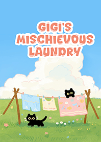 จีจี้สองแสบตากผ้า