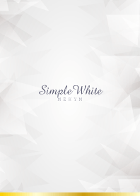 Simple White - MEKYM- 32