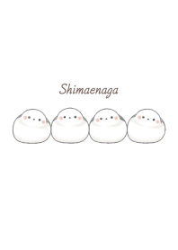 Mochi Mochi Shimaenaga -white-