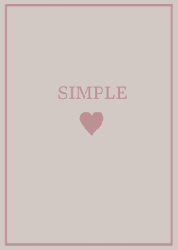SIMPLE HEART =dustypurple=