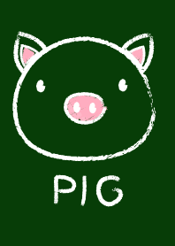 Simple Pig on a Blackboard theme(jp)