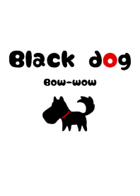 Black dog Bow-wow
