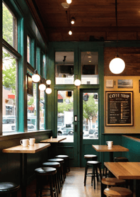 Cozy Coffee shop 2211Fa