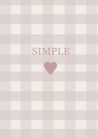 SIMPLE HEART :)check pinkgreige