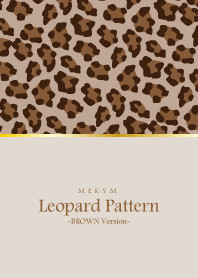 Leopard Pattern - BEIGE BROWN 10