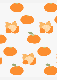 Winter mandarins02 on white