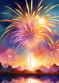Beautiful Fireworks Theme#679