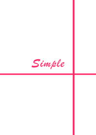 Simple Color with White No.1-20