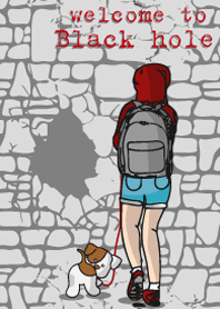 หลุมดำกับสาวน้อยและหมาของเธอ