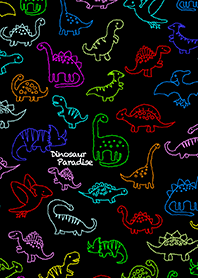 Dinosaur Paradise 05 Black