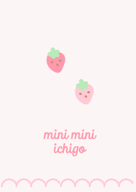 Tiny little strawberry-pink