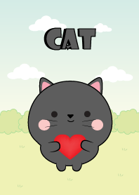 Mini Lovely Black Cat Theme