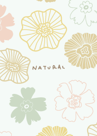 Darkish color flower bed Green3 Japan