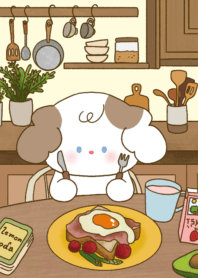 Chloe : Good food is good mood :)