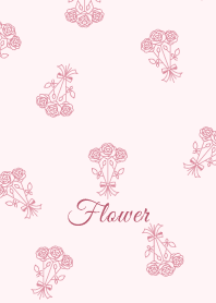 Flower 012-2 (Rose/Light Pink)