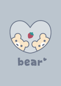 Bear Strawberry - Dullness Blue