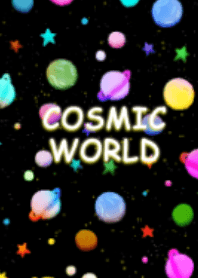 Colorful cosmic world