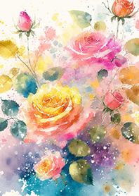 Beautiful rose flower(R4618)