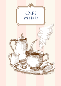 Cafe menu