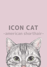 ICON CAT-American Shorthair-PASTEL PK/01