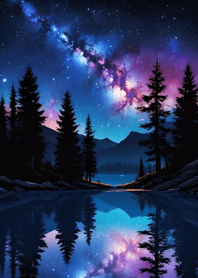 Bright Moon and Dawn 4f0Ca3