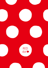 Red and dot theme