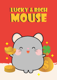 Lucky & Rich Grey Mouse