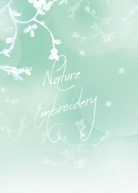 Nature Embroidery #illustration (F)