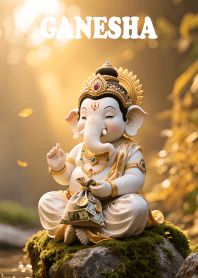 Ganesha, wealthy, rich in money, 1