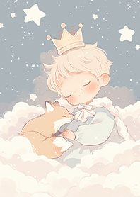 ⭐️雲朵上的小王子與狐狸❤️