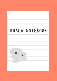 KOALA NOTEBOOK-APRICOT COLOR