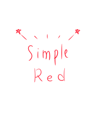 Simple Red.