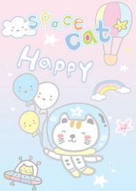 Space Cat Sweet Sky.