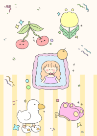 little yellow duck