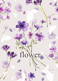 A field of cosmos swaying in the wind1.