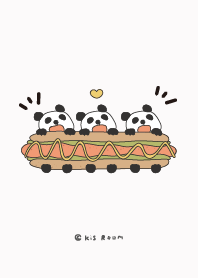 panda hotdog
