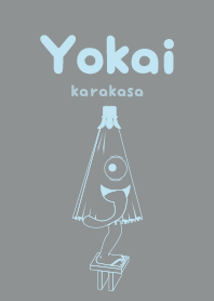 Yokai karakasa Aluminum gray