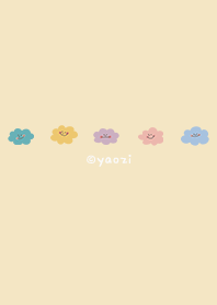 cloudcloud / pale yellow
