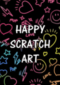 ハッピースクラッチアート
