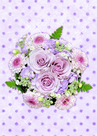 Lavender flower cake